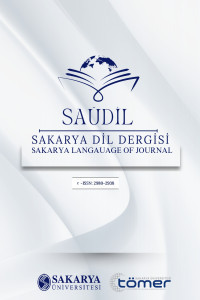 Sakarya Dil Dergisi Cover image