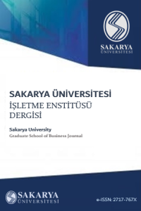 Sakarya Üniversitesi İşletme Enstitüsü Dergisi Cover image