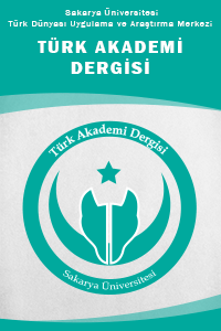 Sakarya Üniversitesi Türk Akademi Dergisi Cover image